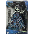 Mattel - Poupée de collection Monster High Frankie-Dans la tradition de la confection, elle porte un bustier surpiqué et une jupe plissée si chic que c’en est à frémir. Les superpositions de tulle asymétrique créent une silhouette éblouissante !