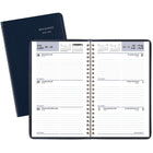 AT-A-GLANCE - Agenda scolaire de bureau hebdomadaire 2025-2026 - 8 po H x 4 7/8 po l - assorties - bilingue-Pages de téléphone / adresse