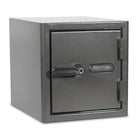 SA Consumer Products - Coffre résistant au feu avec verrou biométrique - 1,25 pi³ - 15" H x 14,5" L x 17,5" P - Noir-Résistant au feu pendant 90 minutes à des températures allant jusqu'à 1800°F