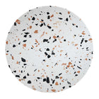 Modway - Lippa Rond de 20 po Terrazzo Table d’appoint - Terrazzo d’or-Assemblée requise