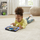 VTech - Tablette P’tit Genius Magic light - Anglais - Paquet de 5-Rencontrez le gentil lion et répondez à ses questions sur les bruits d'animaux et plus encore