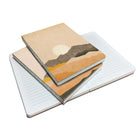 Orange Circle Studio - Carnet Déstructuré Moyen Soleil à l’Horizon - 6,5 po l x 8,625 po H - Couleurs Assorties-Comprend du papier de 100 g/m² avec des coins de pages arrondis pour éviter les plis