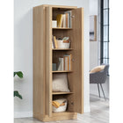 Sauder - Meuble de rangement Merton Hall - Frêne Harmony-Rangement caché: Portes dotées de charnières à fermeture douce