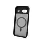 TUFF8 - Coque arrière robuste Glide Guard - Google Pixel 8a - Noir fumée-Conception ergonomique : TUFF8 a été conçu pour donner à vos doigts et à vos mains plus de contrôle tactile lorsque vous passez des appels, envoyez des SMS ou utilisez votre téléphone grâce à son pare-chocs bien conçu.