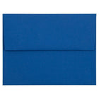 JAM Paper - Enveloppes d'invitation A2 - 4,375 x 5,75 - bleu présidentiel - Paquet de 50-Caractéristiques de l'enveloppe : fermeture à rabat gommé droit, finition en papier lisse de haute qualité