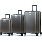Champs - Ensemble de bagages 3 pièces Marquis - Gris-Conçu pour durer. Coque rigide en polycarbonate légère, résistante à l’eau et durable