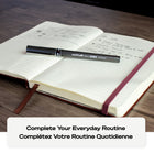 uni-ball – Stylos à bille roulante Deluxe – 0,7 mm – noir – paquet de 3  -Les stylos à bille à séchage rapide produisent des traits nets et précis pour une écriture délicate, ce qui vous permet d’écrire sans effort, sans taches ni bavures