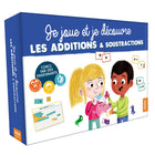 Auzou - Je Joue Et Je Découvre : Les Additions Et Soustractions - Francais-Plus de 100 cartes à jouer