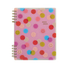 The Happy Planner - Planificateur spiralé personnalisable Sunny Smiles 2025-2026 12-mois-La mise en page en tableau de bord pour les créateurs de listes est datée et s’étend de juillet 2025 à juin 2026