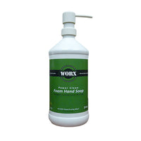 WORX - Savon mains nettoyant puissant – 945 ml-Le savon mousse est plus économique