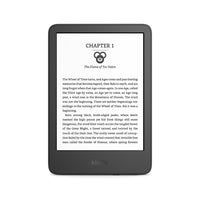Amazon - Kindle (version 2024) - 16 Go - Noir-Le Kindle le plus léger et le plus compact – désormais doté d'un éclairage avant plus lumineux au réglage maximum, d'un rapport de contraste plus élevé et de rotations de pages plus rapides pour une expérience de lecture améliorée