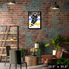 Jared McCann Seattle Kraken - Toile encadree - 22" x 31"-Sous licence officielle de la LNH et de l'AJLNH