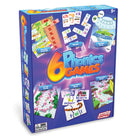 6 jeux de phonétique Junior Learning -Ce pack de 6 jeux de phonétique contient 2 jeux de société, 2 jeux d'association, 10 puzzles de mots, 16 dominos, une toupie et des compteurs