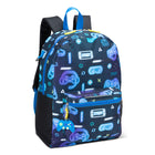 Trailblazer - Ensemble Sac à dos 3 pièces avec glacière isotherme et trousse à crayons - Imprimé noir-Confort et sécurité : Les bretelles rembourrées offrent un confort tout au long de la journée, tandis que les détails réfléchissants améliorent la visibilité pour plus de sécurité.