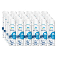 Sunzone - Mini spray solaire ultra-protecteur SPF 50+ - 50 ml - Lot de 24-Protection à large spectre SPF 50 contre les rayons UVA/UVB