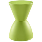 Modway - Haste Dos sans dos Tabouret - Vert-Plastique polypropylène robuste
