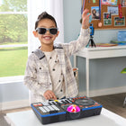 VTech - Kidi Star DJ Mixer Pro - Anglais-Conçu pour les enfants de 5 ans et plus. Fonctionne avec 4 piles AA. Piles incluses à des fins de démonstration seulement. Des piles neuves sont recommandées pour une utilisation régulière.