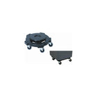 Continental - Chariot rond Huskee - Noir-Dispose de cinq roulettes pivotantes non marquantes de 3 po