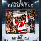 Frameworth - Cadre photoglass de Taylor Hall 16x20 des Carolina Hurricanes champions Coupe Stanley 2026 - 18 po l x 22 po H-Photo sous licence officielle NHL et NHLPA : cadre PhotoGlass de Taylor Hall 16x20 des Carolina Hurricanes champions de la Coupe Stanley 2026 motif glace pour les amateurs et collectionneurs des Carolina Hurricanes