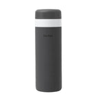 W&P - Bouteille isotherme Porter - anthracite-Bouteille isotherme, 590 ml (20 oz), anthracite, en silicone et en acier inoxydable à revêtement céramique