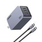 UGREEN - Chargeur Nexode Pro 100 W 3 ports GaN USB-C/USB-A-Série Nexode Pro : Le chargeur Nexode Pro 100W de UGREEN fait partie d’une nouvelle gamme de chargeurs avancés, offrant des performances de niveau professionnel grâce à une technologie de pointe.
