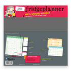 Blueline - 2024-2025 Calendrier Magnétique Fridgeplanner - 14 po x 13 1/2 po - Anglais-Le produit inclut des listes pour les courses, des listes pour les tâches et des notes repositionnables de 54 copies chaque