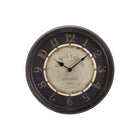 Monarch Specialties - Horloge - 16 po Rond - Horloge Murale - Brun Antique - Transitionnel-Ajoutez une touche décorative à ce mur vide avec cette charmante horloge murale ronde de 16 pouces, dotée d'un cadre en plastique durable de couleur marron antique et d'une surface en verre transparent