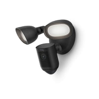 Ring - Caméra Floodlight Wired Pro - Noir-Ce pack contient deux Ring Floodlight Cam Wired Pro et une plaque de porte Ring