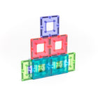 Polydron - PY-575000T Ensemble de départ KinderMag - translucide - 48 pièces-48 morceaux épais faciles à manipuler pour de jeunes mains.