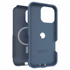 OtterBox - Coque Commuter avec MagSafe pour iPhone 16 Pro Max - Bleu ciel-DROP+ | Testé 3 fois avec les normes militaires (MIL-STD-810G 516.6)