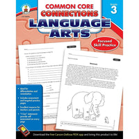 Livre numérique : Carson Dellosa - Common Core Connections Language Arts, 104610-EB, 3e année-Vous recevrez deux courriels : le premier confirmant la totalité de votre commande et le second comportant un lien de téléchargement. Vous pourrez utiliser le lien de téléchargement immédiatement ou plus tard, comme vous le voulez.