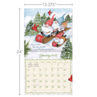 Lang - 2026 Gnome Sweet Gnome Calendrier Mural Deluxe Mensuel - 30,5 cm l x 30,5 cm H - Anglais-Convient aux cadres et crochets muraux LANG
