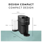 Nespresso - Machine à café et espresso Vertuo Pop+ par DeLonghi, Réglisse Noire Pack économique-9