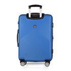 TUCCI Italy - Valise rigide Salita 28" - Bleu-Intérieur de luxe