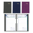 Blueline - 2026 Agenda quotidien CoilPro Couverture rigide avec Reliure spirale double - 8 po x 5 po - Couleurs assorties - Bilingue-12 mois: janvier 2026 à décembre 2026 