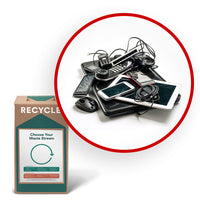 TerraCycle - Déchets Électroniques - Zero Waste Box - 10 x 10 x 18 - Petite-Veuillez nous envoyer déchet électronique ménager ou de bureau.