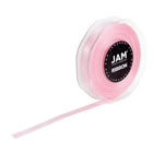 JAM Paper - Ruban de satin double face - 3/8" de large x 25 m - Rose bébé-Taille : 0,375 po x 25 mètres