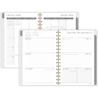 Mead - Agenda hebdomadaire/mensuel sarcelle vraie 2026 - 8-1/2 po H x 5 1/2 po l - sarcelle - bilingue-15 mois complets de planification hebdomadaire/mensuelle + 3 pages mensuelles