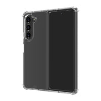 AXS - ULTRA CLEAR Étui testé contre les chutes pour Samsung Galaxy Z Fold 5 - Clear - Transparent-Protection anti-UV pour afficher clairement le design original de votre cellulaire