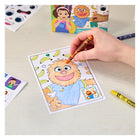 Crayola - Colouriage et autocollants - ensemble des émotions Ms. Rachel, Crayola-Comprend des autocollants Colourés et des crayons de cire pour que les enfants puissent personnaliser les pages et les personnages