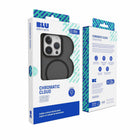 Blu Element - Coque Chromatic Cloud avec MagSafe pour iPhone 16e/15/14/13 - Noire-Dimensions: 7,76 po L x 4,76 po W x 0,98 po H