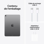 Apple - iPad Air 11 po, Écran Liquid Retina, Wi-Fi, Puce M3, 256 Go, Gris Cosmique-10