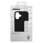 Ideal of Sweden - Étui Silicone MagSafe Noir pour iPhone 16-Testé contre les chutes jusqu'à 1,52 mètre
