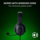 Razer - Blackshark V2 X XBOX Casque esport pour XBSX - Noir-Réduction passive du bruit avancée: Les écouteurs fermés et rembourrés offrent une meilleure étanchéité pour une plus grande isolation sonore