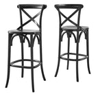 Modway - Gear Tabouret de bar - Noir-7
