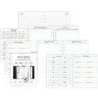 Day–Timer – Recharge d’agenda quotidien 2027 format folio – 11 po x 8 1/2 po – anglais-Format quotidien sur une page permettant une planification detaillee