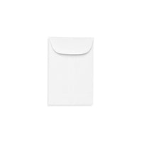 LUX - Enveloppes à monnaie no 1 (2 1/4 x 3 1/2), 24 lb, blanc brillant, 1000/boîte (94623-1000)-Les enveloppes pour pièces de monnaie no 1 sont parfaites pour ranger et transférer des pièces de monnaie, des bijoux, des timbres, de petits objets, des pièces ou du matériel