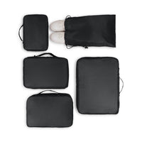 Bugatti - Ensemble de 5 Cubes de Rangement - Noir-Fabriqué en polyester léger et durable