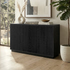 Hudson&Canal - Table buffet Alston 48" L - Grain noir-Nettoyer avec un chiffon doux et sec, sans produits chimiques agressifs ni produits de nettoyage abrasifs