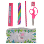 Westcott - Ensemble scolaire de 5 pièces - couleurs assorties-Convient pour les droitiers ou les gauchers